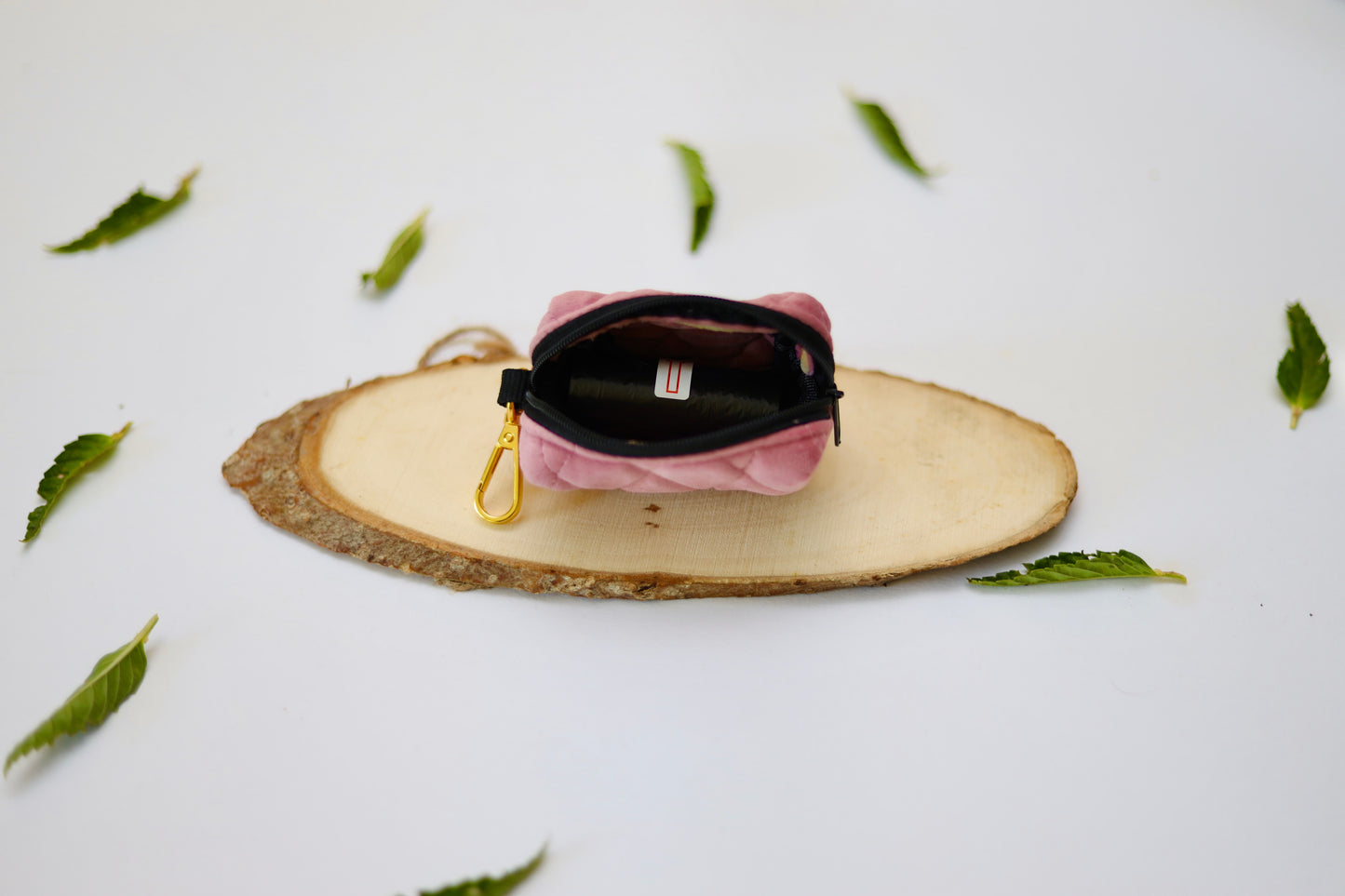 Arnés, Leash y Poop Bag - Rosa