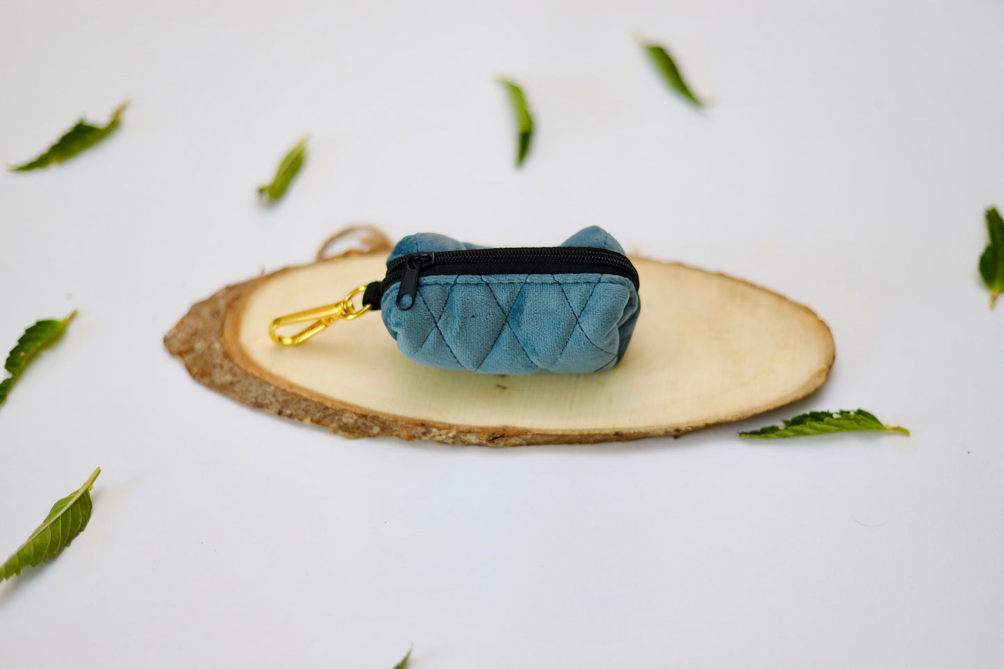 Happi Puppi Kit (Arnés, Leash, Poop Bag, Collar y Lazo) - Azul