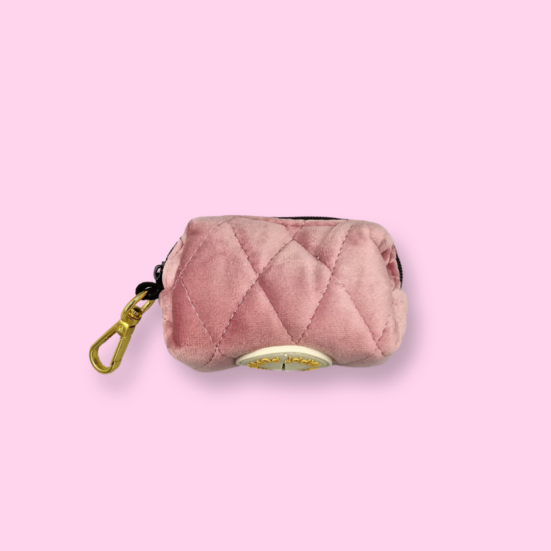 Arnés, Leash y Poop Bag - Rosa